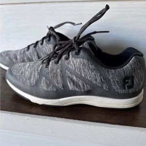 FootJoy Black and Gray Athletic Shoes